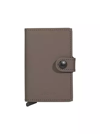 SECRID | Geldbörse - Miniwallet MATTE Mini truffel | 